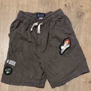 The Children's Place Gray Boys' Shorts with Patches